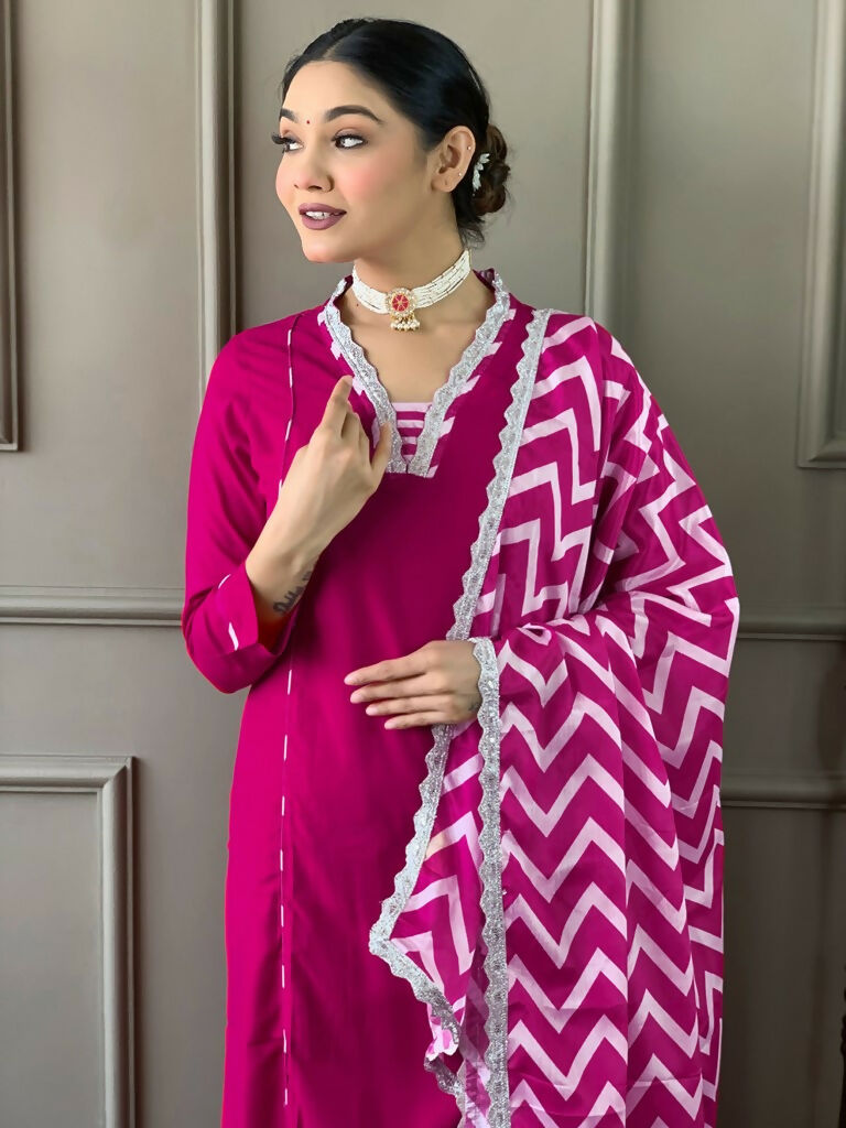 Partywear Designer Viscose Lemon Stitched Suit With Dupatta - Tanisha