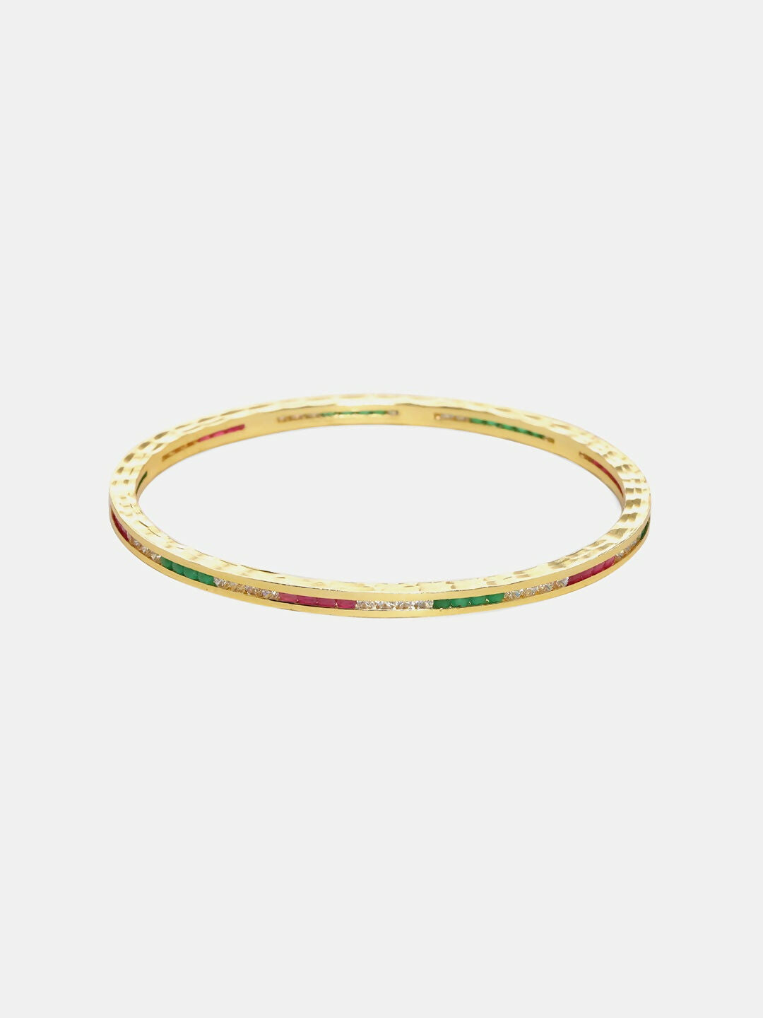 Golden Bangle- Ruby Raang