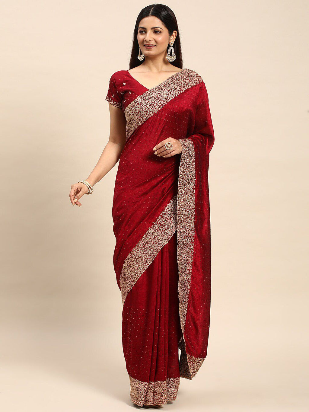 kasee Embellished Embroidered Saree