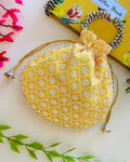 Joban Fashion Potli Bags - Yellow