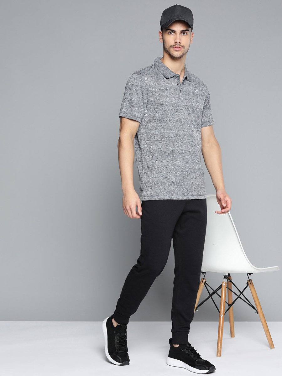 Alcis Men Polo Collar Anti Static Slim Fit T-shirt