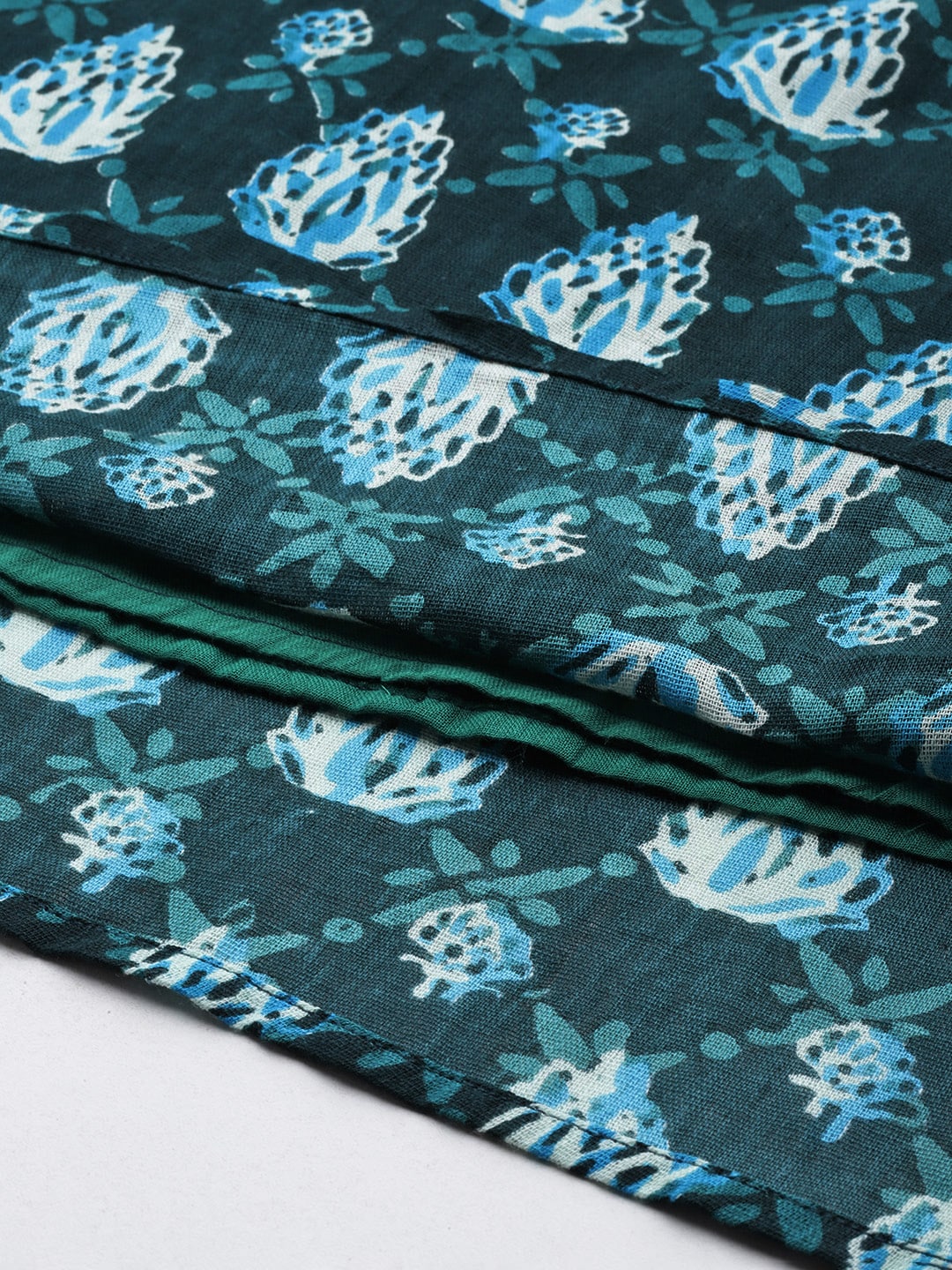 HERE&NOW Floral Printed Pure Cotton Kurta