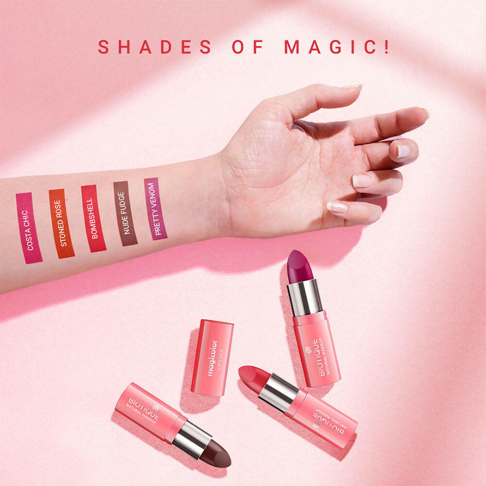 Biotique Magicolor Lipstick - Ladies Night