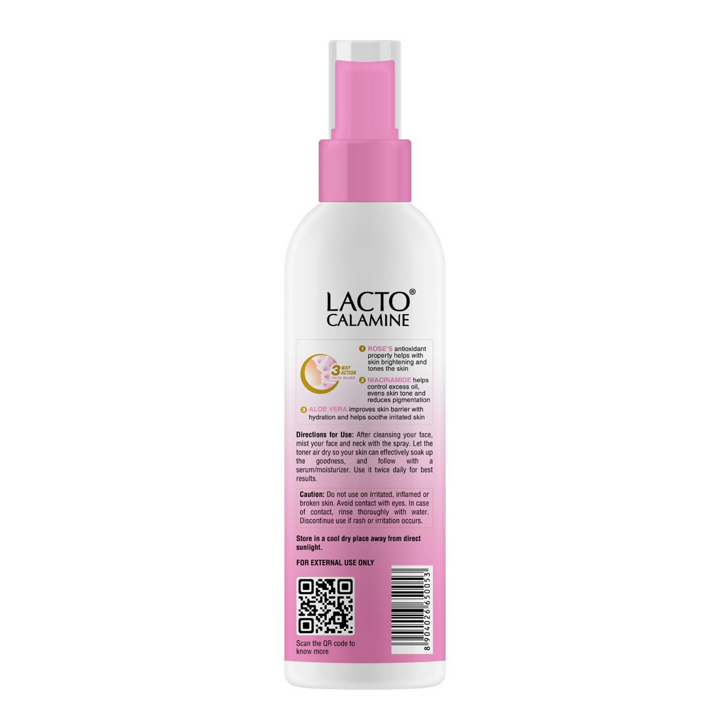 Lacto Calamine Rose Water Toner