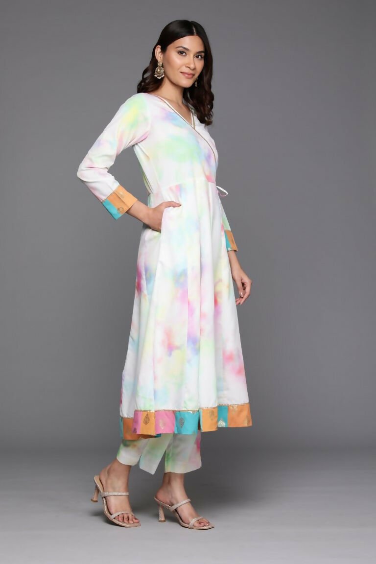 Ahalyaa Women's Traditional wear Kurta Set - Multi Color