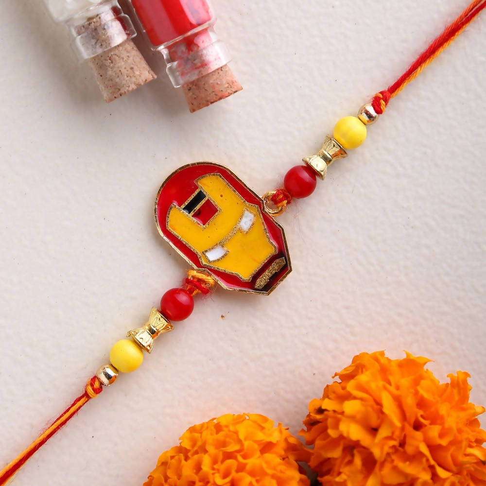 Ironman Kids Rakhi & Almonds Jar
