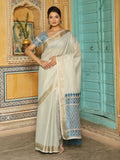 Shree Shyam Fashion Sky Blueline Saree