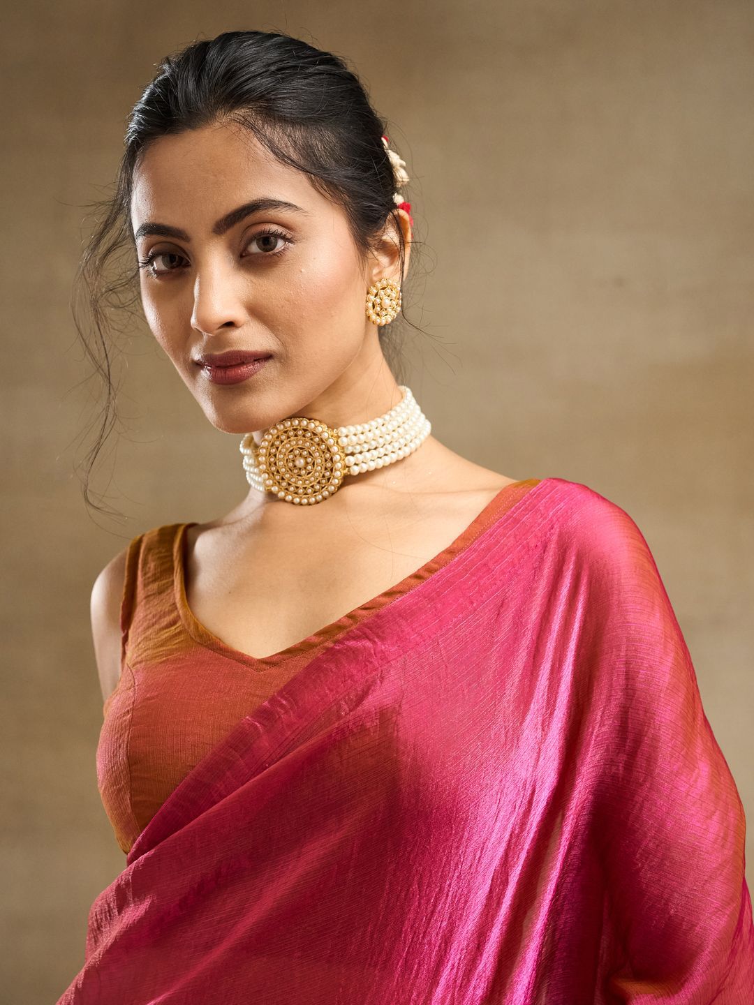kasee Solid Saree