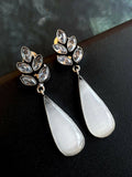 Joban Fashion Big Monalisa Stone Partywear Earring
