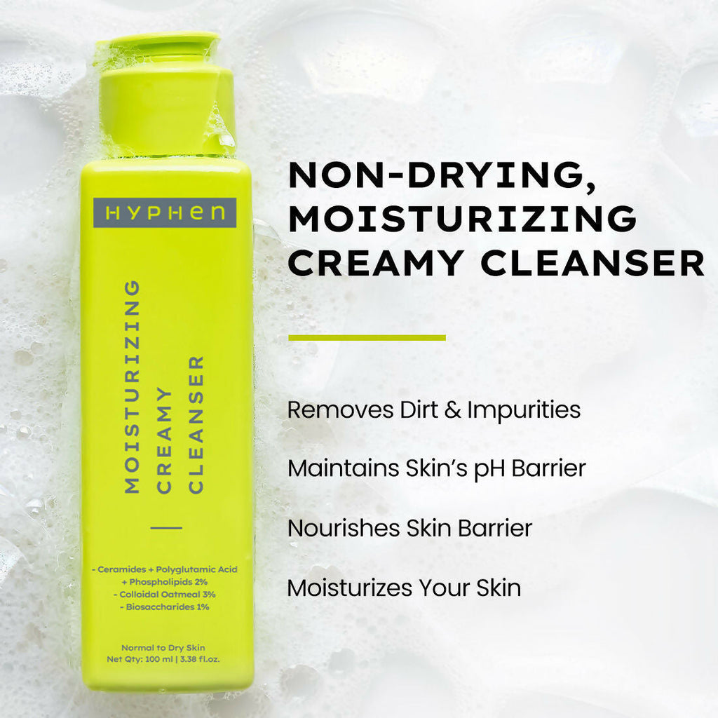 Hyphen By Kriti Sanon CMS (Cleanser, Moisturizer, Sunscreen) Normal to Dry Skin Combo