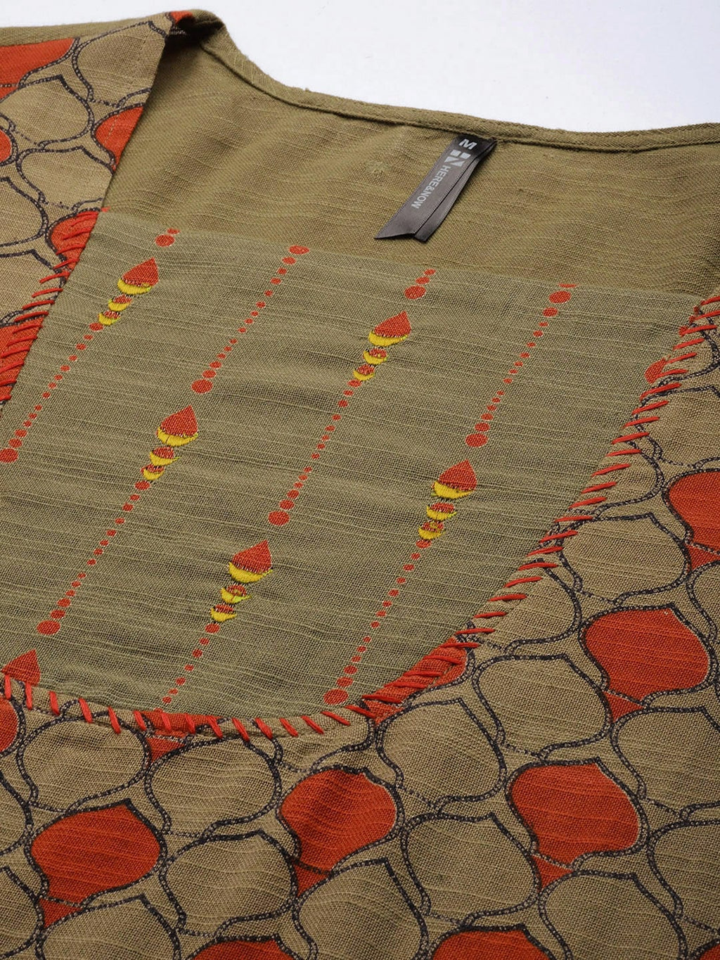 HERE&NOW Women Ethnic Motifs Straight Kurta