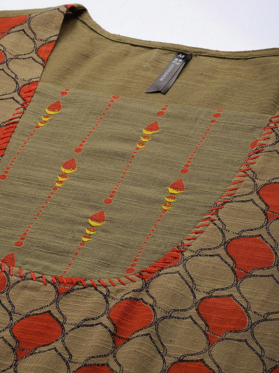 HERE&NOW Women Ethnic Motifs Straight Kurta