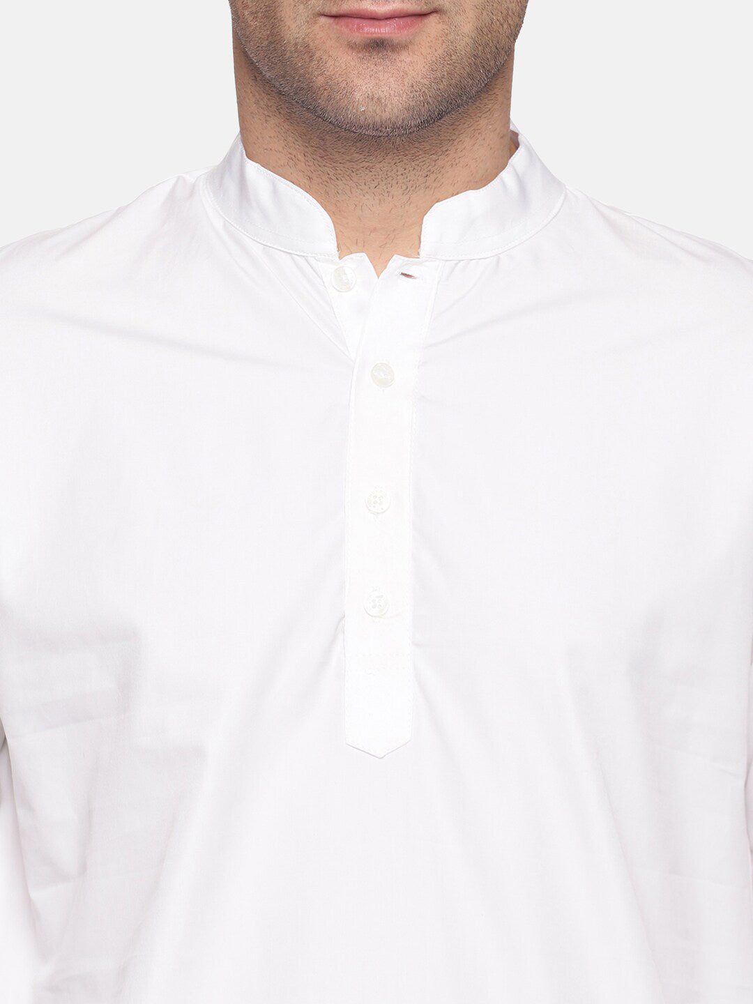 Sethukrishna Men White Pure Cotton Kurta with Pyjamas