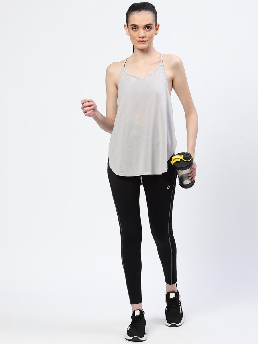 ASICS Women Slit Sleeveless Tshirt