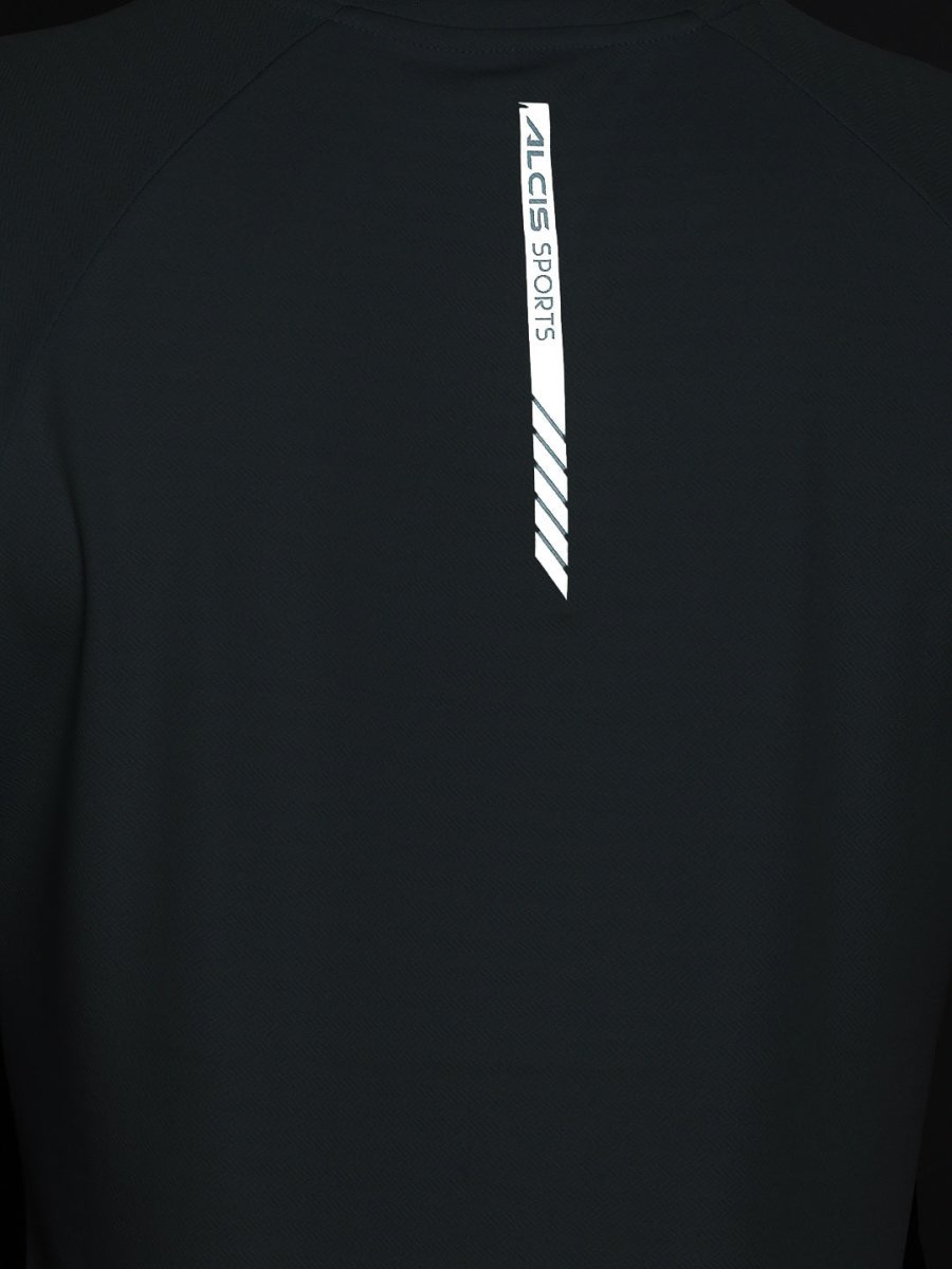 Alcis Men Striped Dry Tech Slim Fit T-shirt