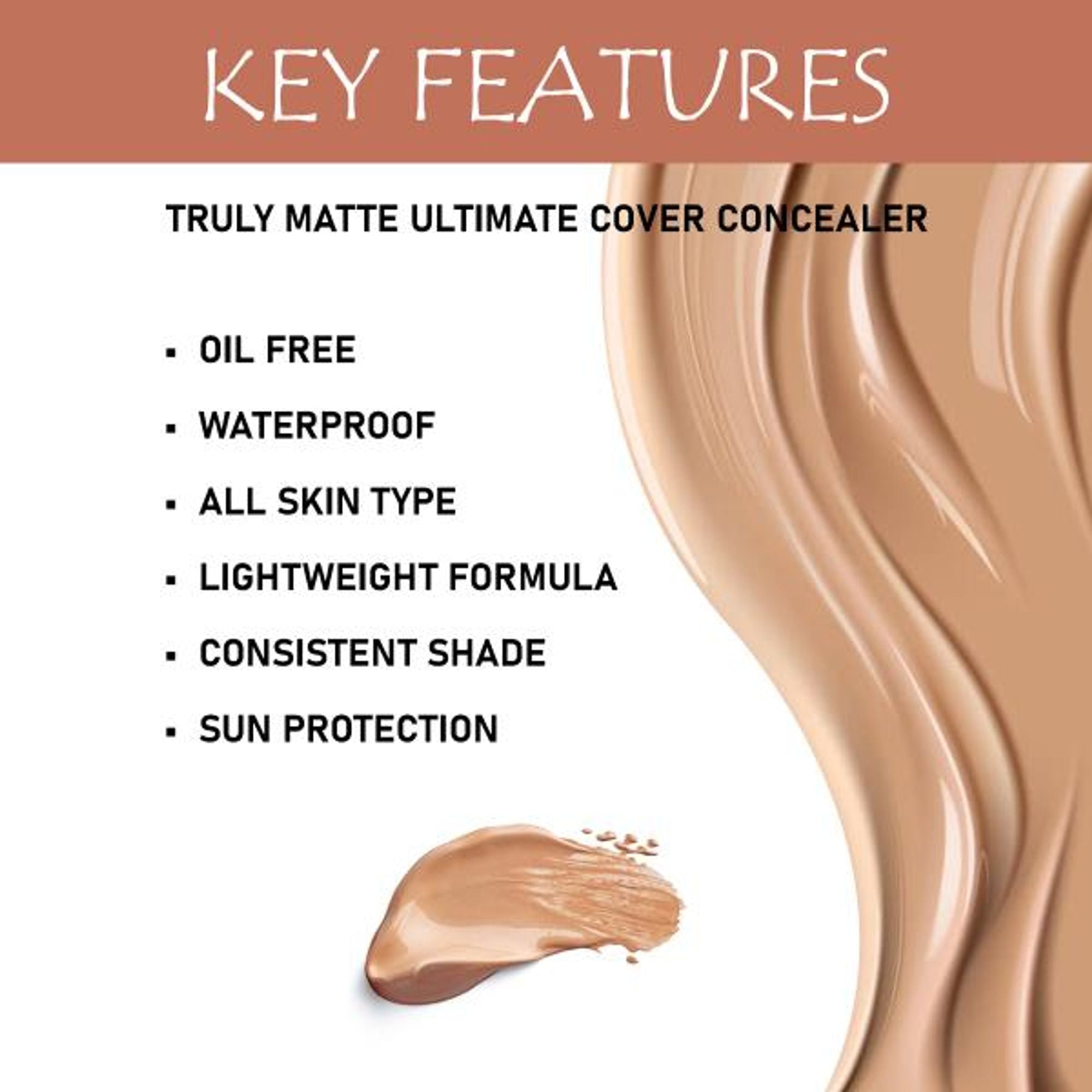 Matt Look Truly Matte Ultimate Cover Concealer - Soft Beige