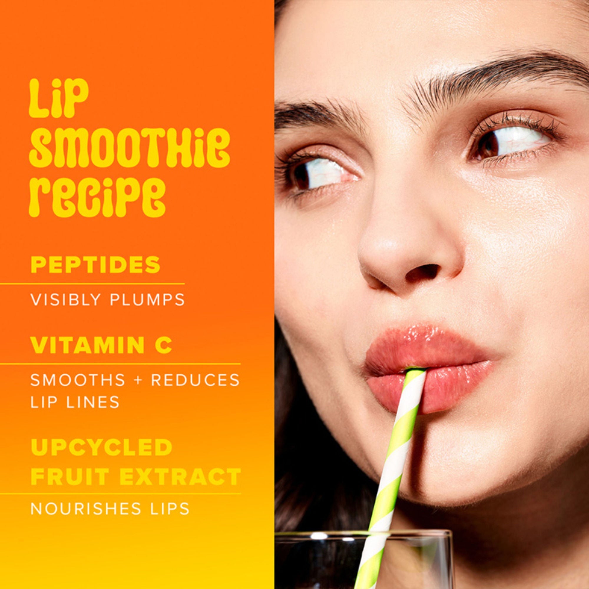 Farmacy Beauty Lip Smoothie Vitamin C + Peptide Lip Balm