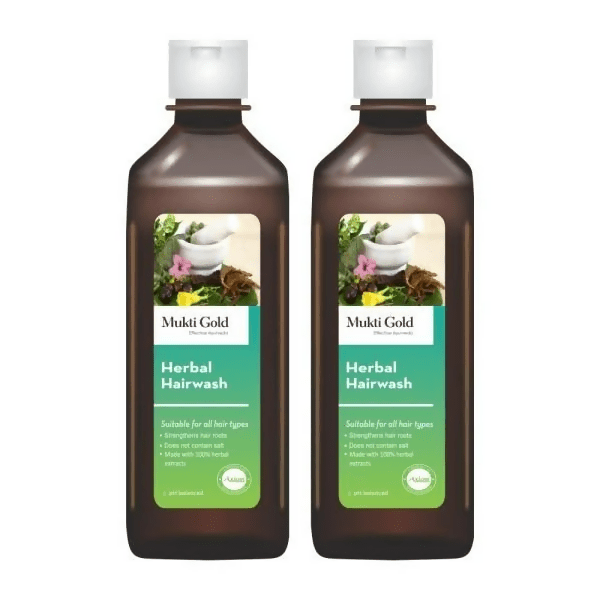 Axiom Mukti Gold Herbal Hair Wash