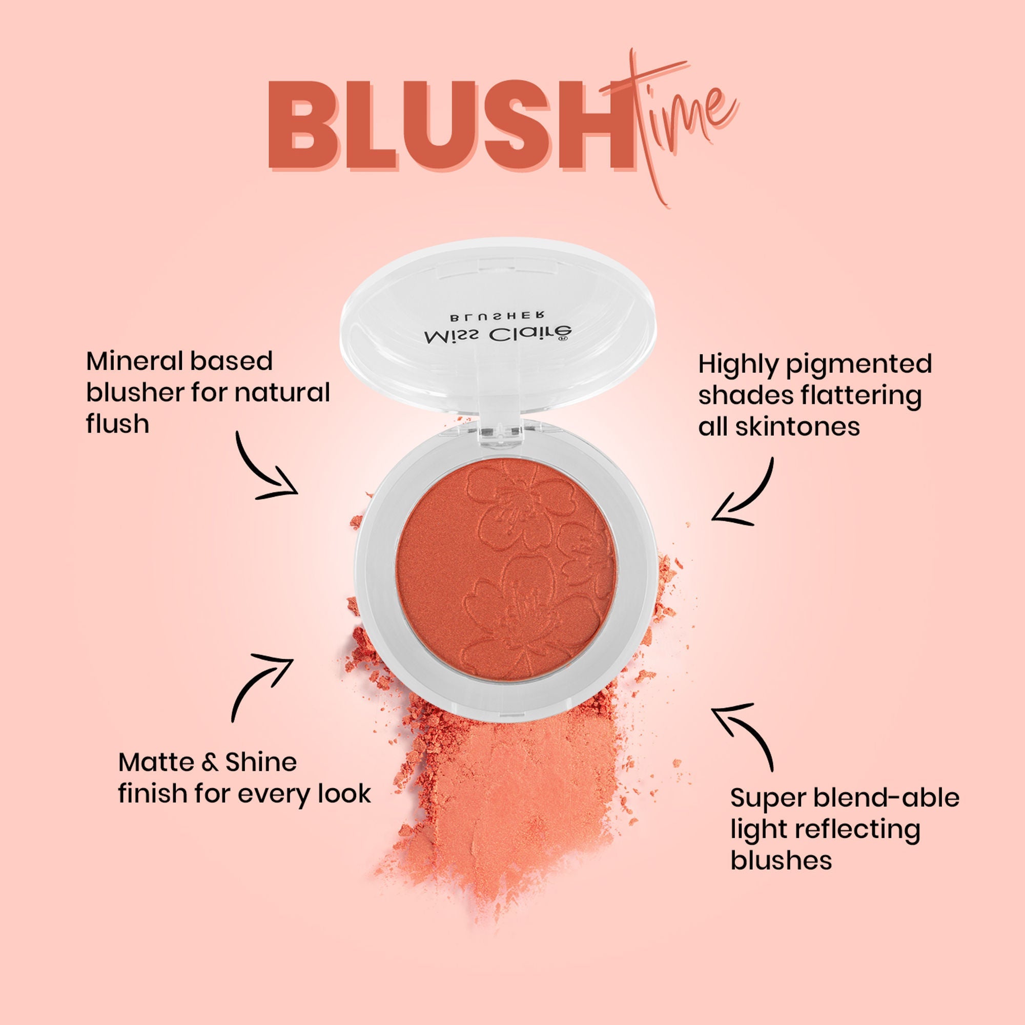 Miss Claire Round Blusher - 22