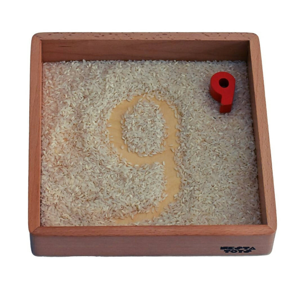 Nesta Toys Montessori Tray - Beech Wood