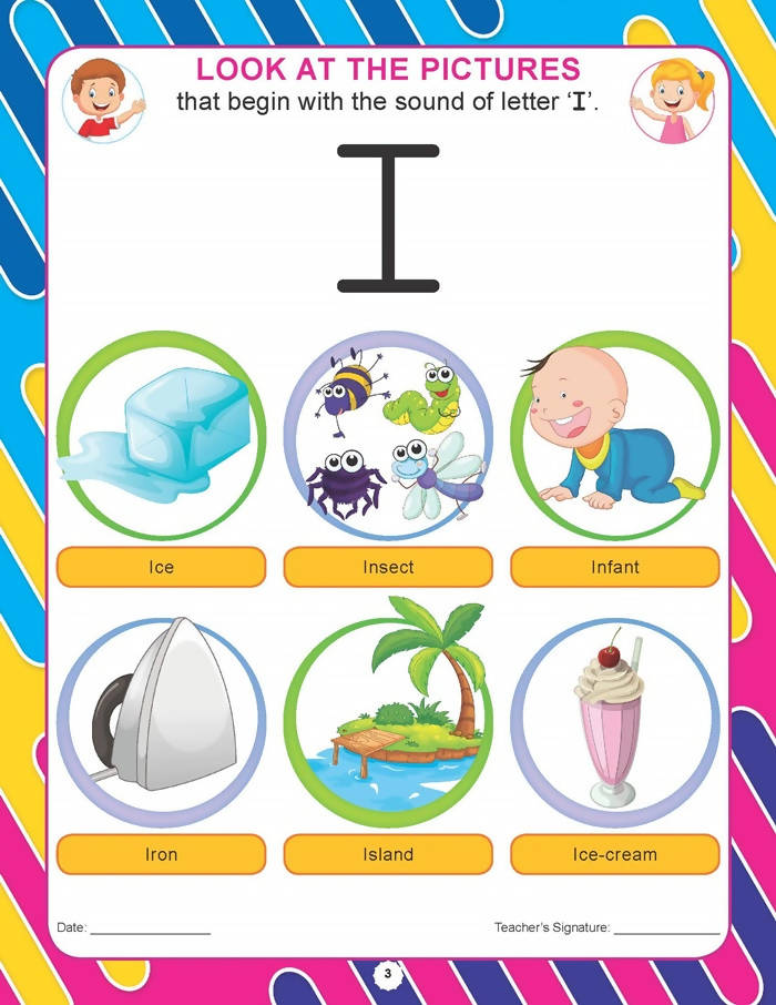 Pre-Nursery English Book