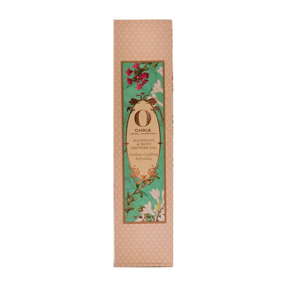 Ohria Ayurveda Raatrani And Mint Shower Oil