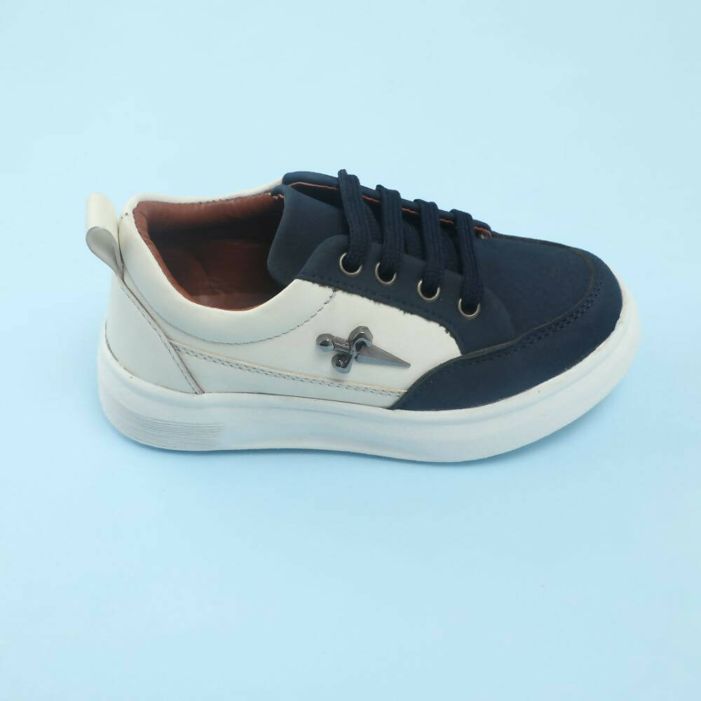Tiny Bugs Boys Lace Up Casual Shoes - Blue