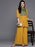 Ahalyaa Women's Traditional Wear Co-ods - Mustard