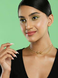 Women's Gold-Polished Chain - Ruby Raang