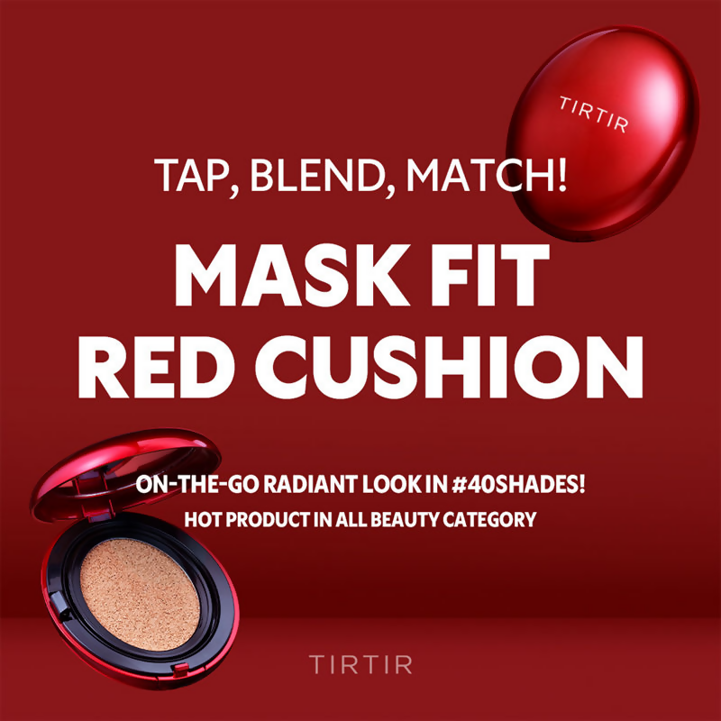 Tirtir Mask Fit Red Mini Cushion Foundation - 17N Vanilla