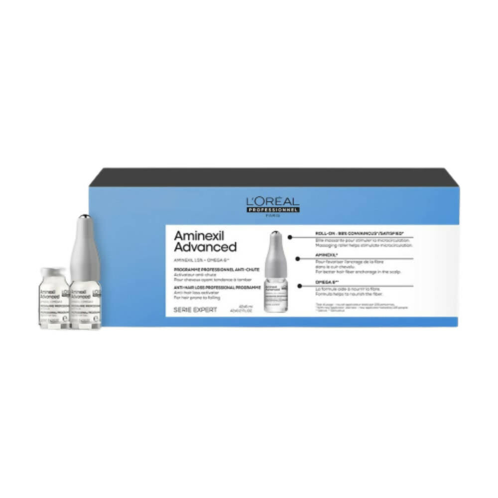 L'Oreal Paris Professionnel Scalp Advanced Anti-Hair Loss Activator Programme & Aminexil Advanced & With Omega 6
