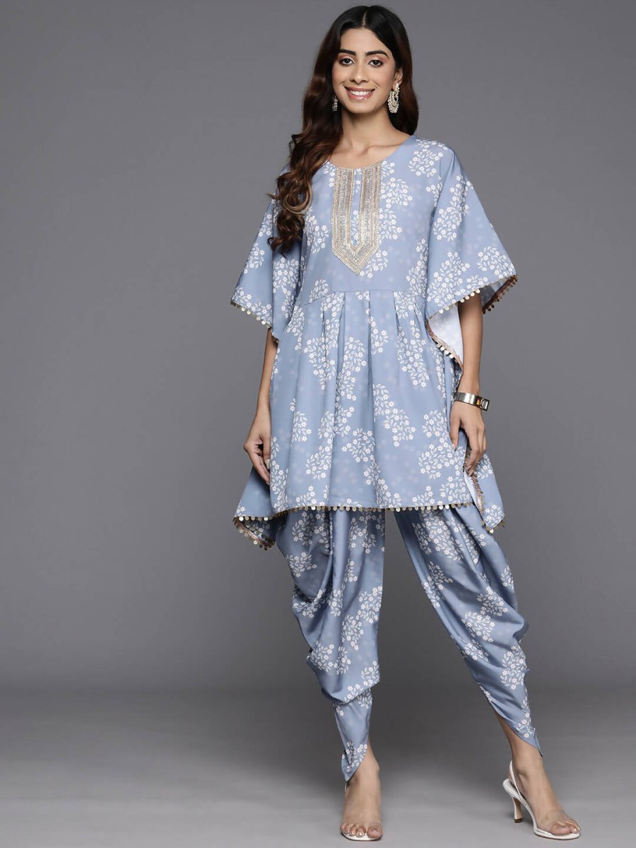 Ahalyaa Women's Traditional Wear Co-ods - Grey