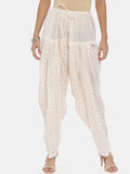 Souchii White Woven Design Patiala