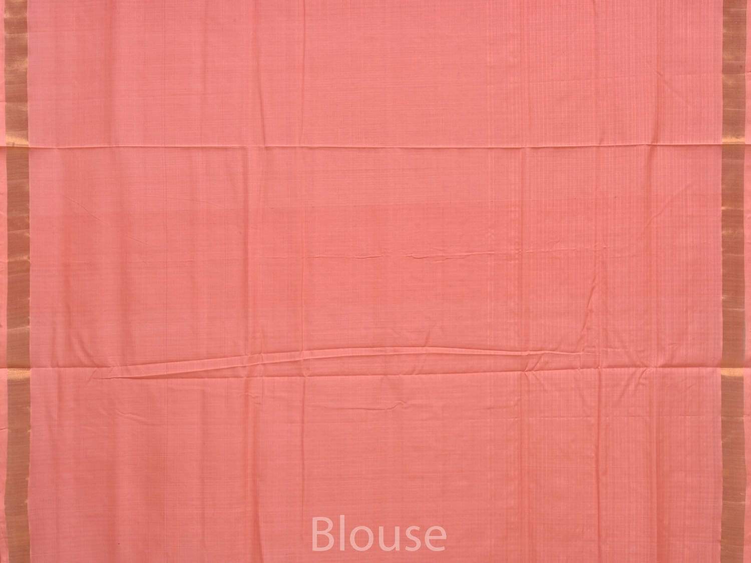 Baby Pink Uppada Cotton Handloom Saree with Assorted Buta Pallu Design - Global Threads