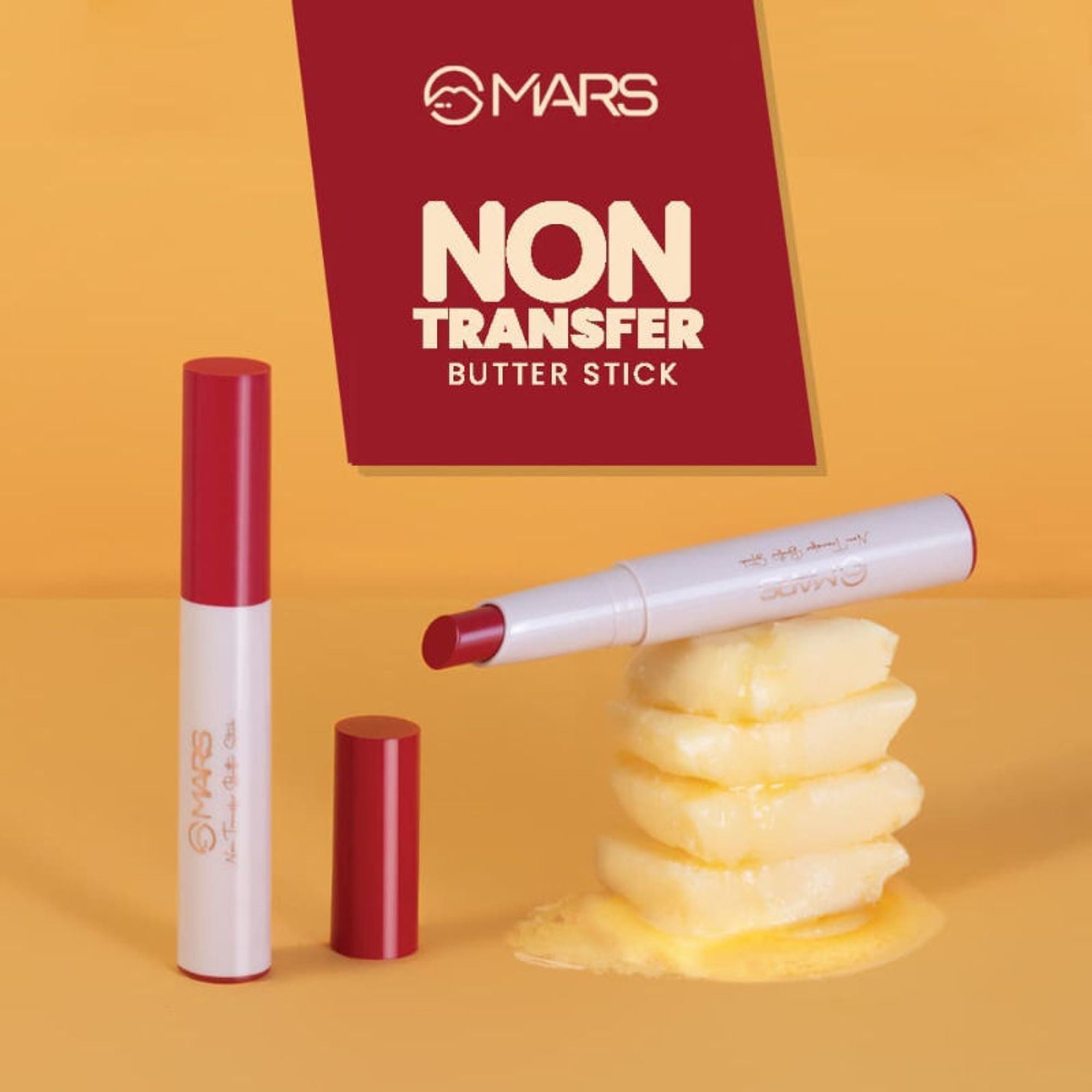 MARS Cosmetics Non Transfer Butter Stick - 08 Office Party