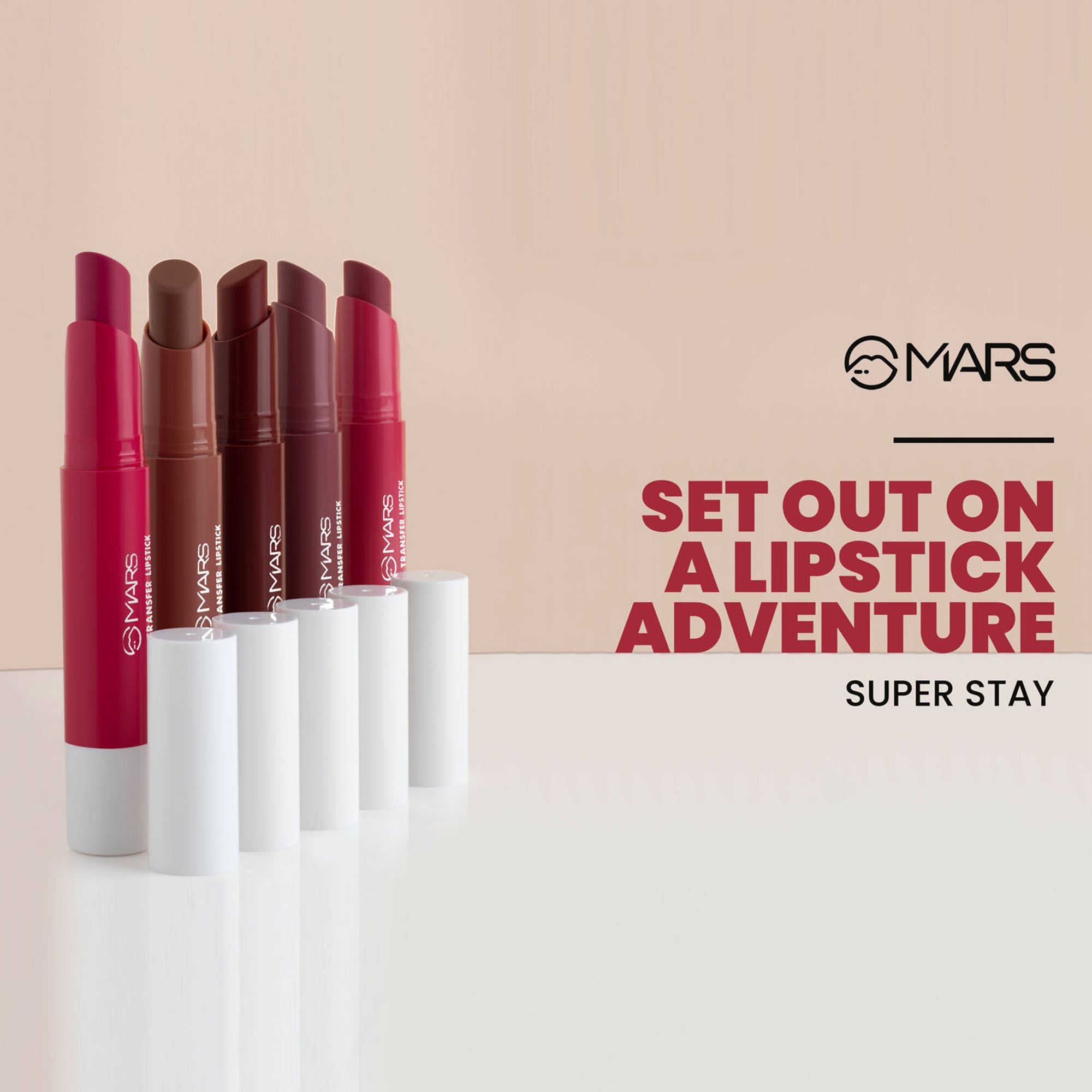 MARS Cosmetics Matte Super Stay Lipstick - 09-Paradise