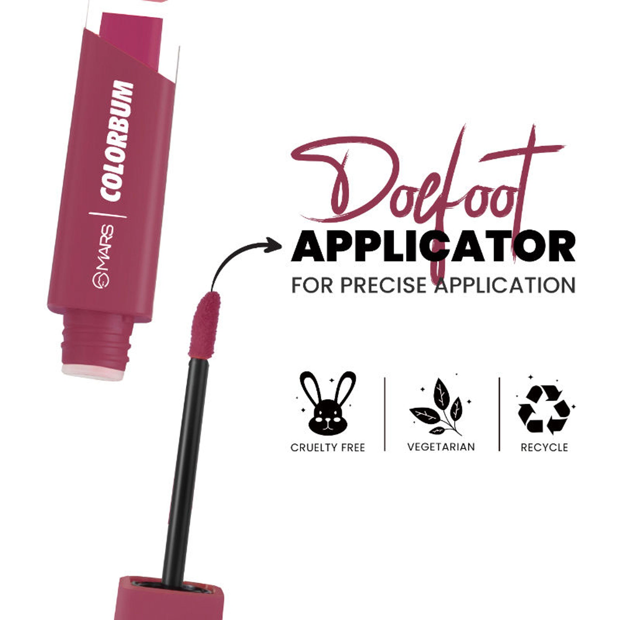 MARS Cosmetics Colorbum Liquid Matte Lipstick - 04-Singaporian Sangria