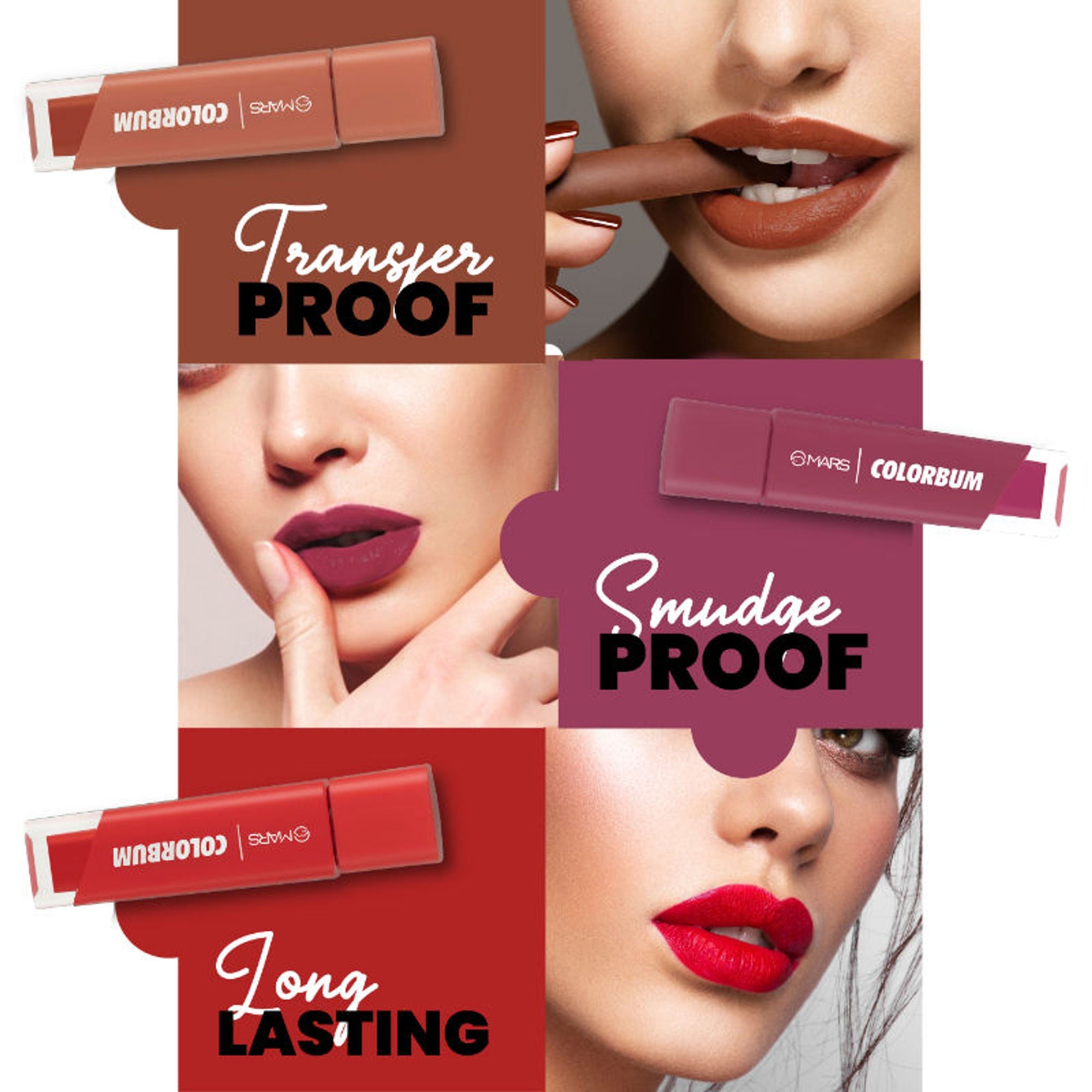 MARS Cosmetics Colorbum Liquid Matte Lipstick - 17-Maroony Mumbai