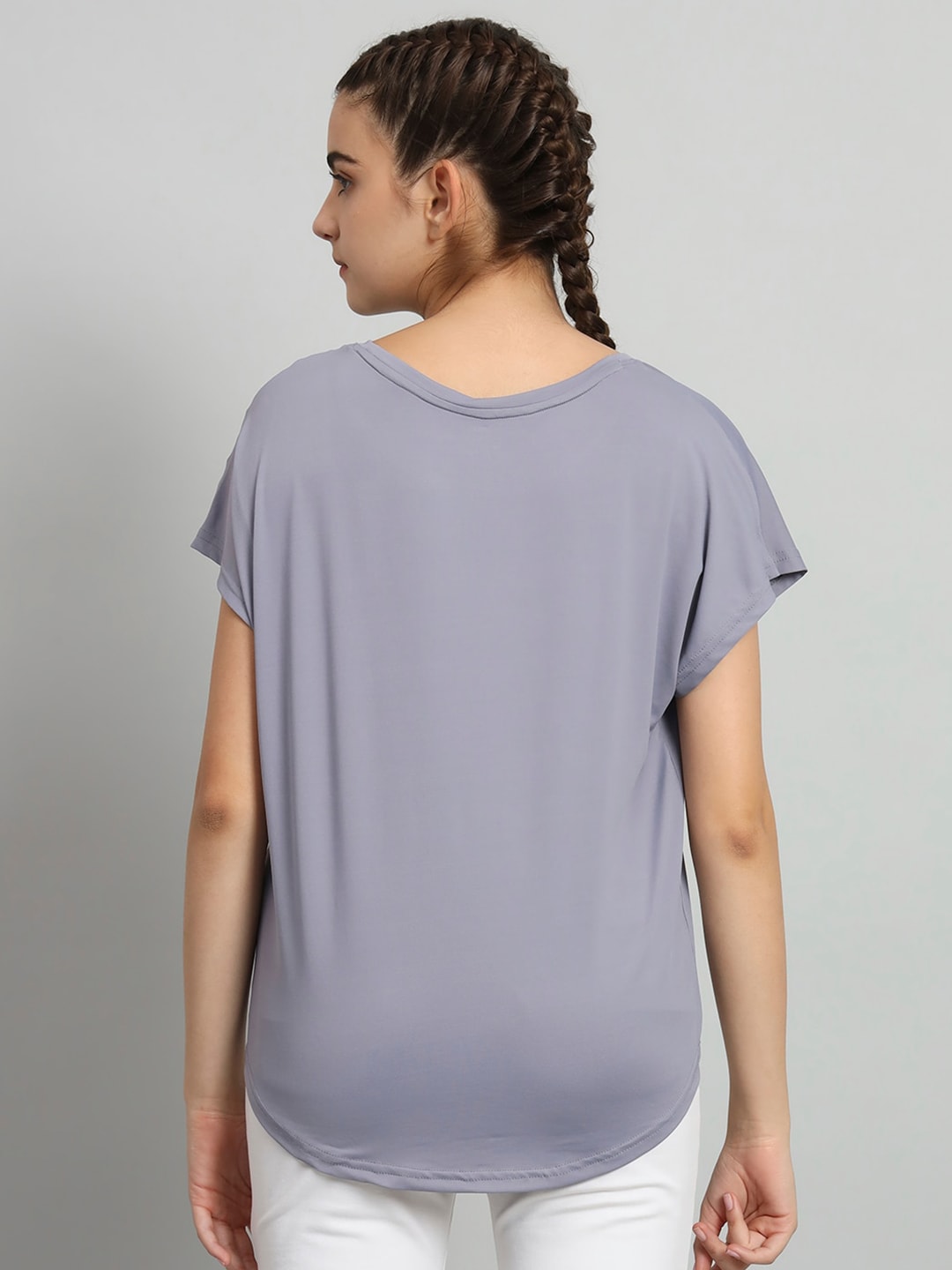 MKH Typography Printed Extended Sleeves Dri-Fit Relaxed Fit T-shirt