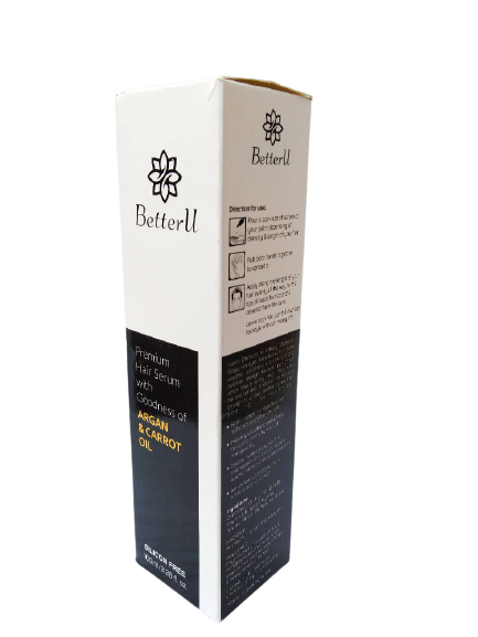 BetterU Premium Hair Serum With Goodness Of Argan & Carrot Oil