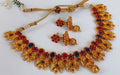 Kemp Peacock Pink & Blue Necklace Set