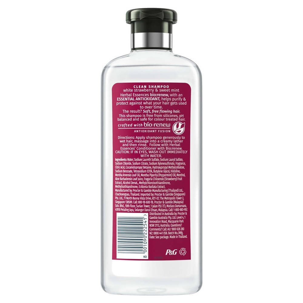 Herbal Essences White Strawberry Sweet Mint Shampoo And Whipped Cocoa Butter Shampoo