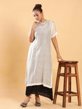 BohoJazz Bohemian Signature Mul Dress with Crushed Black Inner