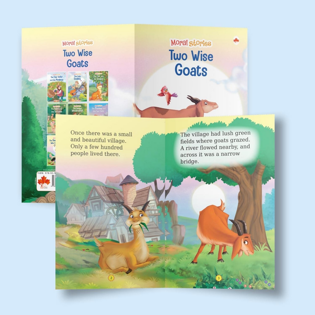 Maple Press Moral Story Books for Kids (Illustrated) - English Short Stories with Colourful Pictures