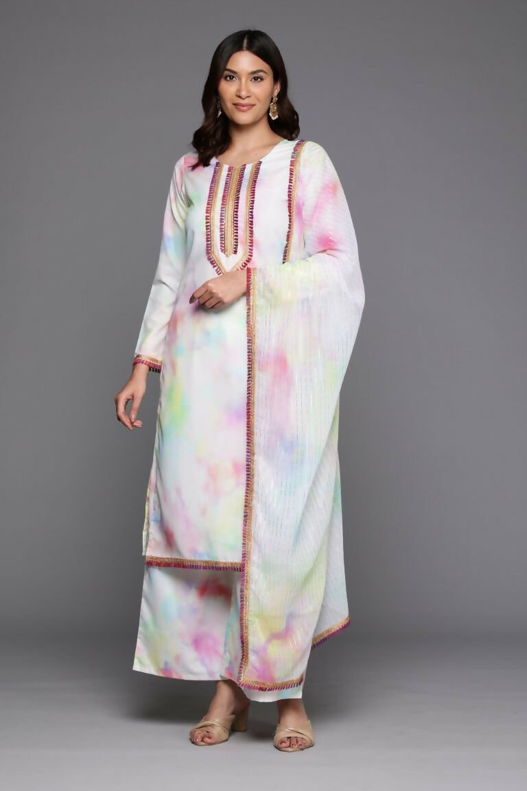 Ahalyaa Women's Traditional wear Kurta Set - Multi Color