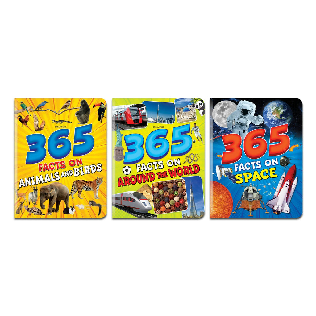 Dreamland 365 Facts Series - (A set of 3 Books)