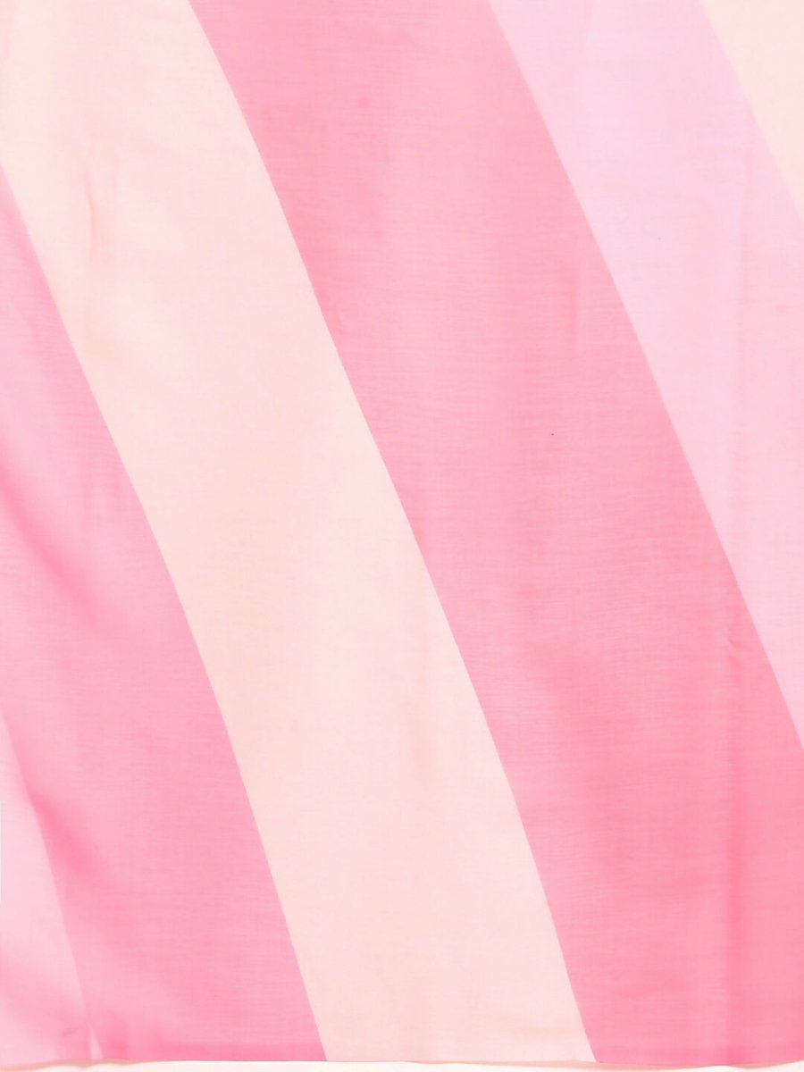 Ahalyaa Women's Traditional Semi Stitch Saree - Pink