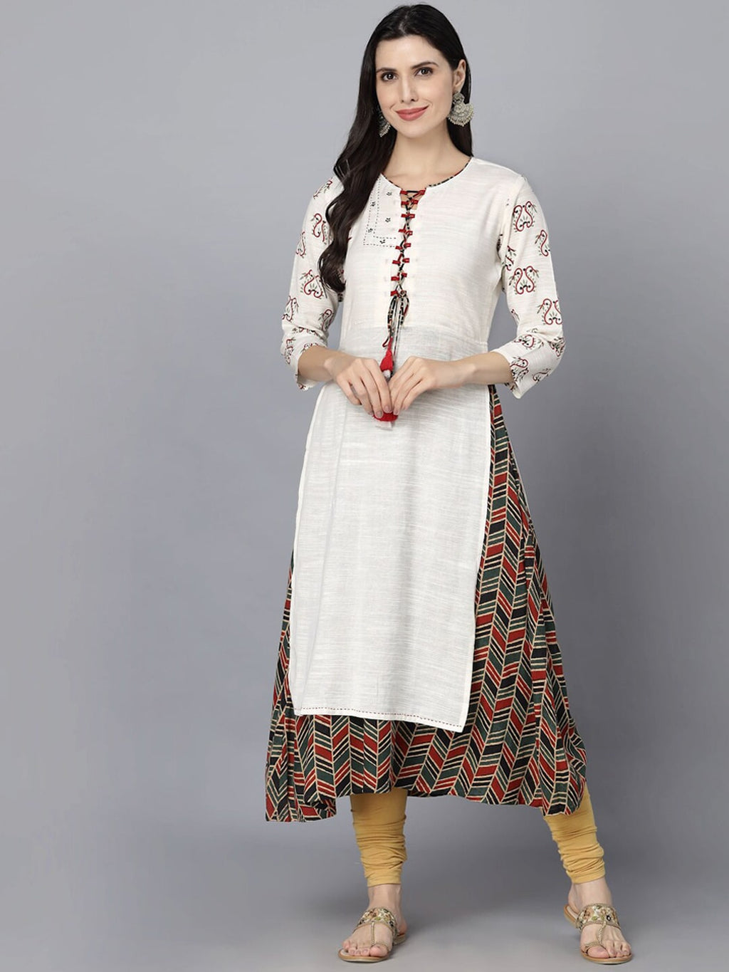 HERE&NOW Women Ethnic Motifs Printed Kurta