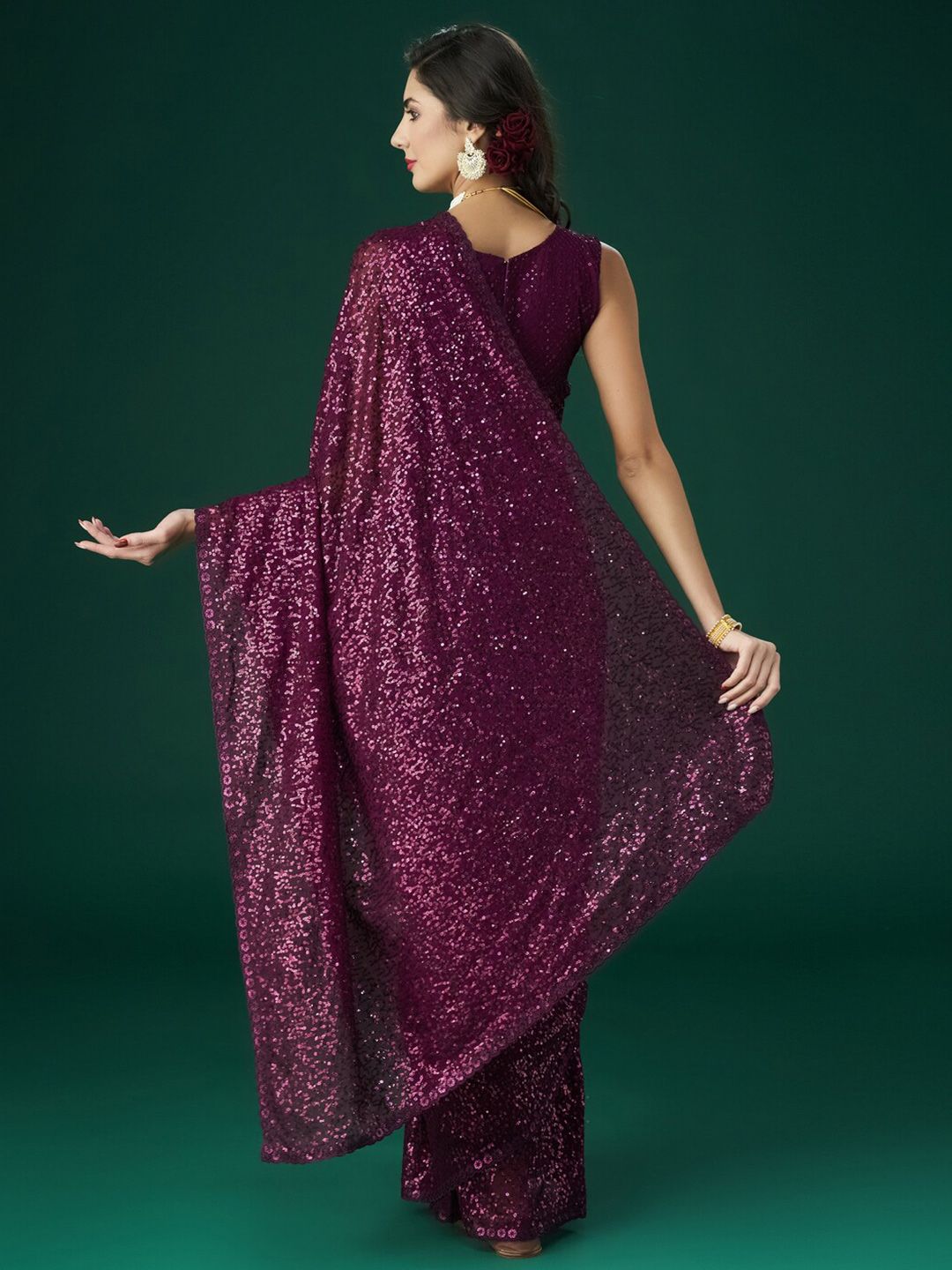 kasee Embellished Sequinned Saree
