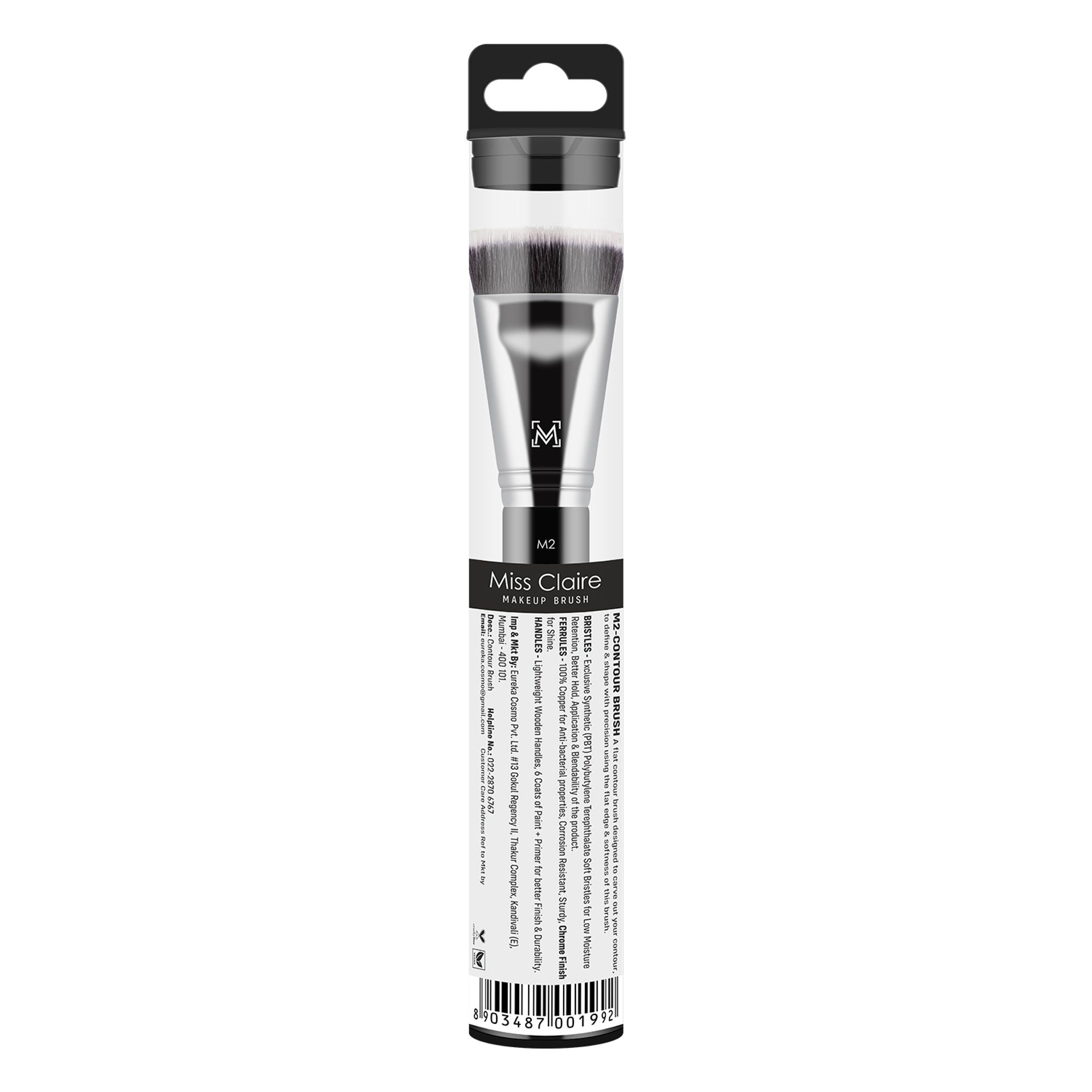 Miss Claire M2 - Contour Brush - Chrome